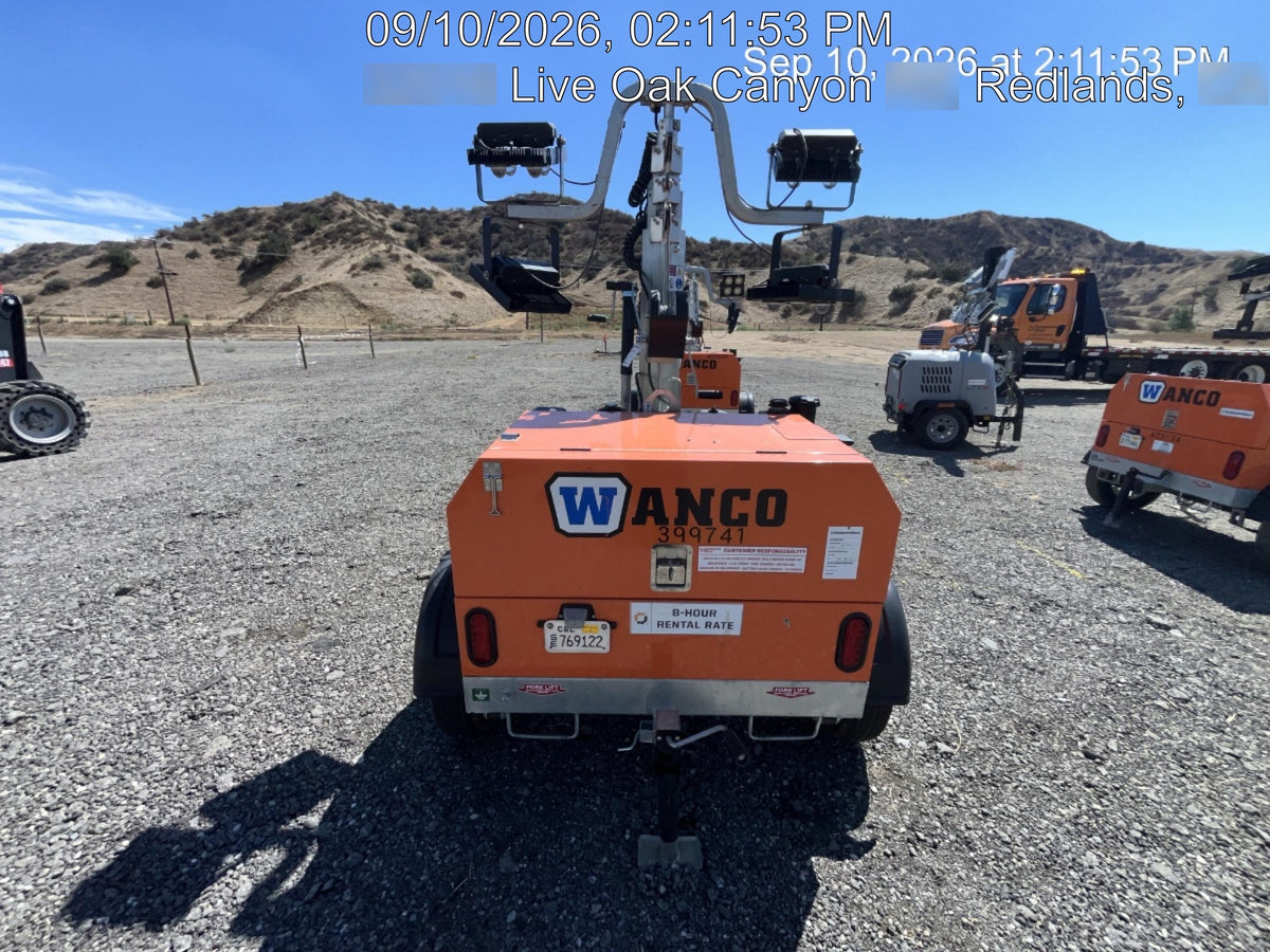 2024 Wanco WLTT-4MM4K Diesel, Deep Sea Controller, Shore Power Plug, Auto Start, (4) 350W LED Floodlights, 4kW Generator, 60 Gal Fuel Tank, 2" Ball, T3