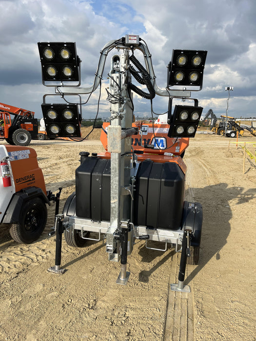 2024 Wanco WLTT-4MM4K Diesel, Deep Sea Controller, Shore Power Plug, Auto Start, (4) 350W LED Floodlights, 4kW Generator, 60 Gal Fuel Tank, 2" Ball, T3