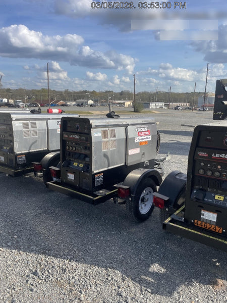 2024 Lincoln Electric LE400 Kubota V1505, Trlr, Cable Rack, Light Kit, ES Decals, T3