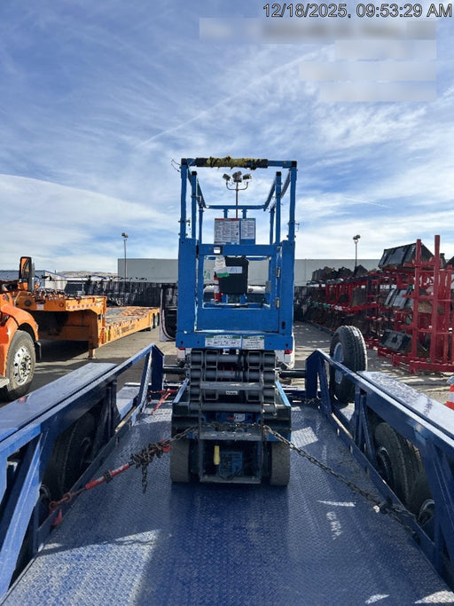 2020 Genie GS-1930 Solid Non Marking Tires, Beacon, Folding rails with half height swing gate, 800W Inverter