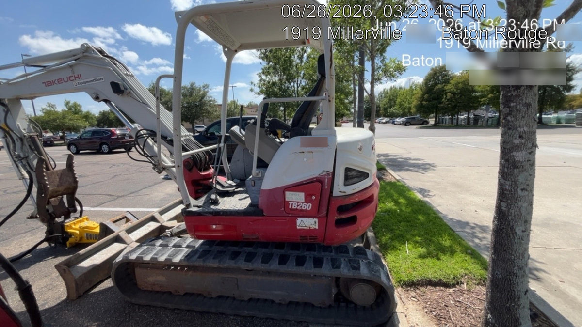 2019 TAKEUCHI TB260