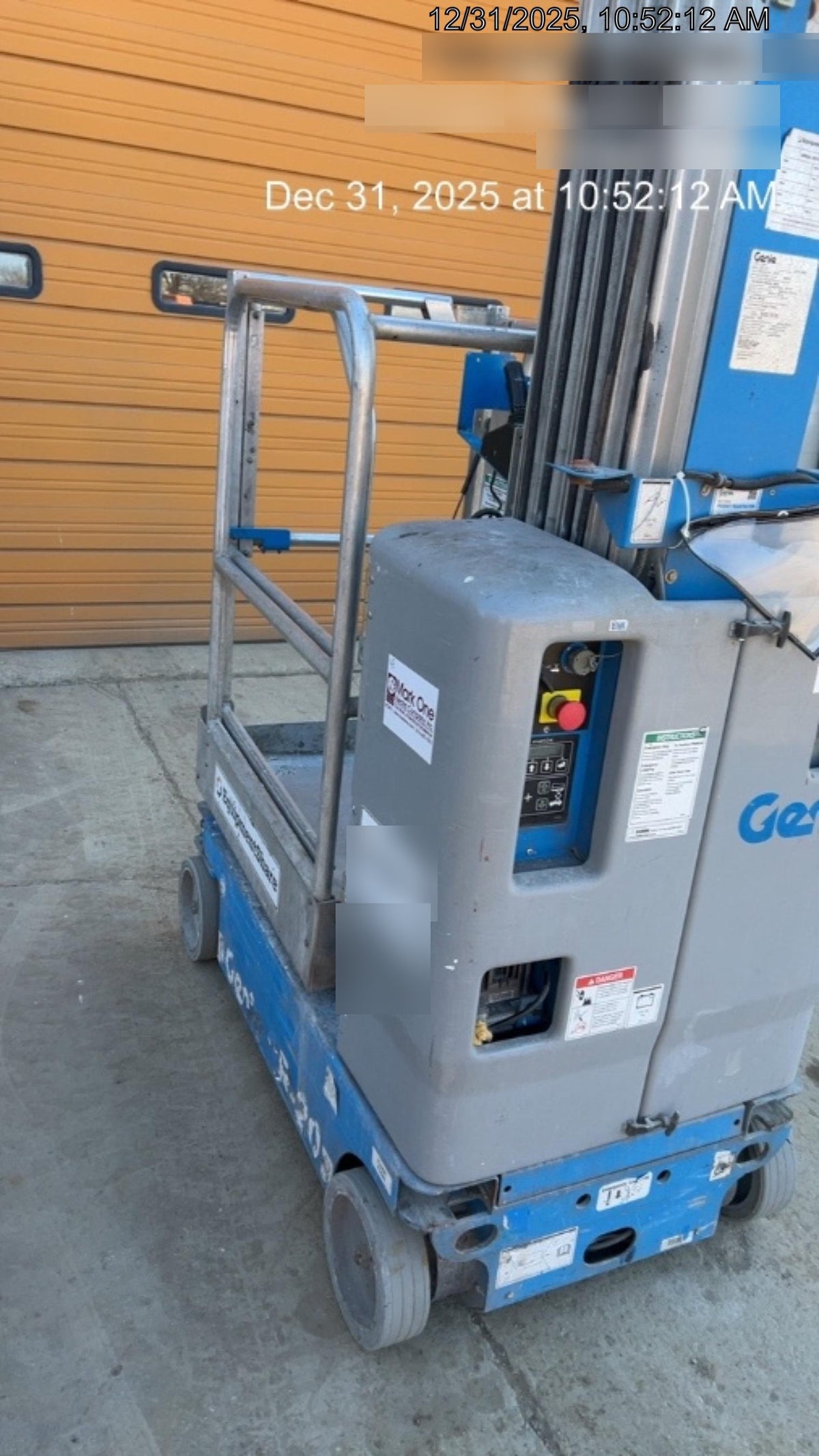 2019 GENIE GR-20