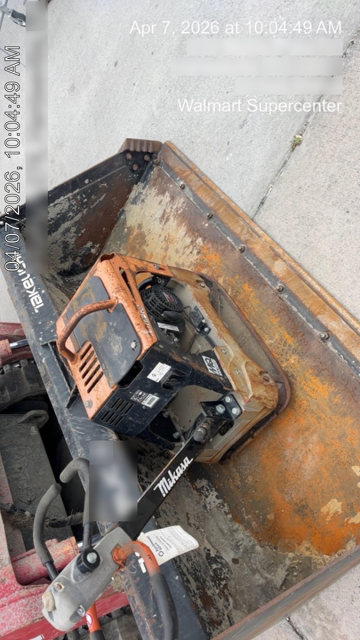 2023 Multiquip MVH158 Honda GX200, 17" Plate, Gas