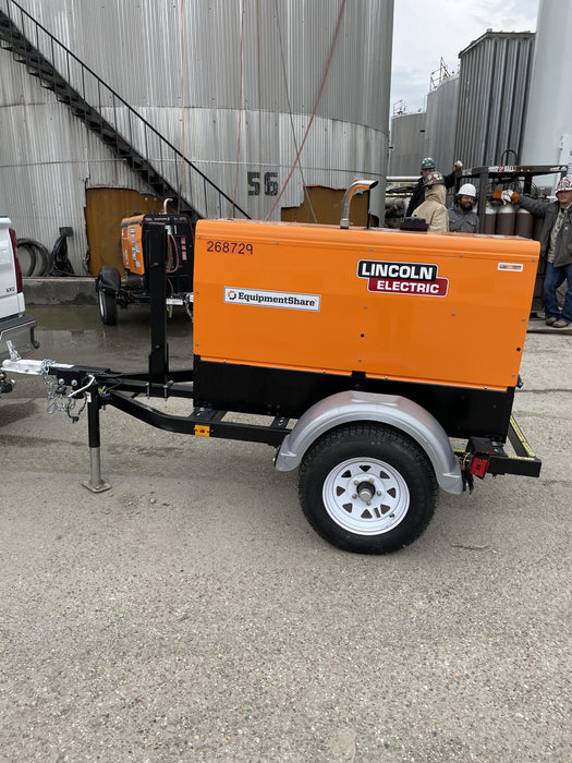 2022 Lincoln Electric LE400 Kubota V1505, Trlr, Cable Rack, Light Kit, ES Decals, T3