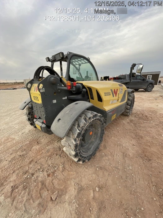 2018 Wacker Neuson TH627 Wacker Neuson TH627 Telehandler w/Canopy, Solid Tires, 48" Carriage and Forks