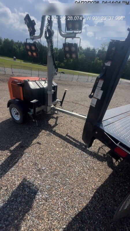 2024 Wanco WLTT-4MM4K Diesel, Deep Sea Controller, Shore Power Plug, Auto Start, (4) 350W LED Floodlights, 4kW Generator, 60 Gal Fuel Tank, 2" Ball, T3