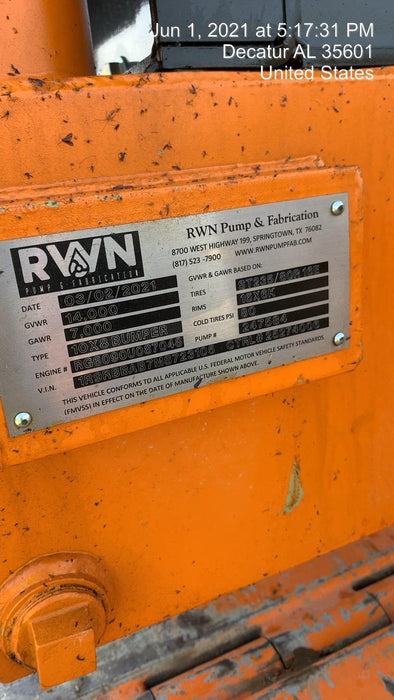 2021 CORNELL 8NHTA-SRP-EM18DB-1