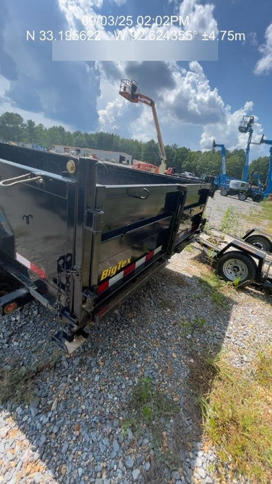 2024 BIG TEX TRAILER 16LP - 16' Bumper Pull Dump Trailer