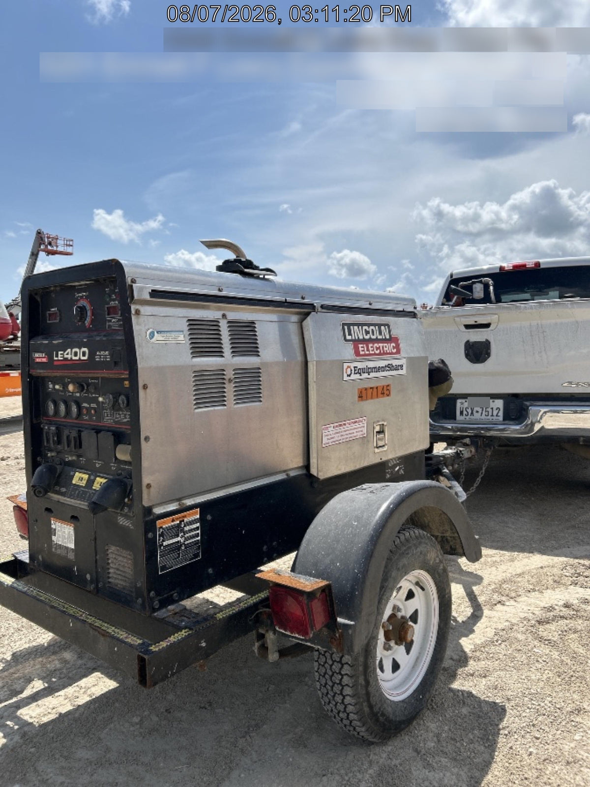 2024 Lincoln Electric LE400 Kubota V1505, Trlr, Cable Rack, Light Kit, ES Decals, T3