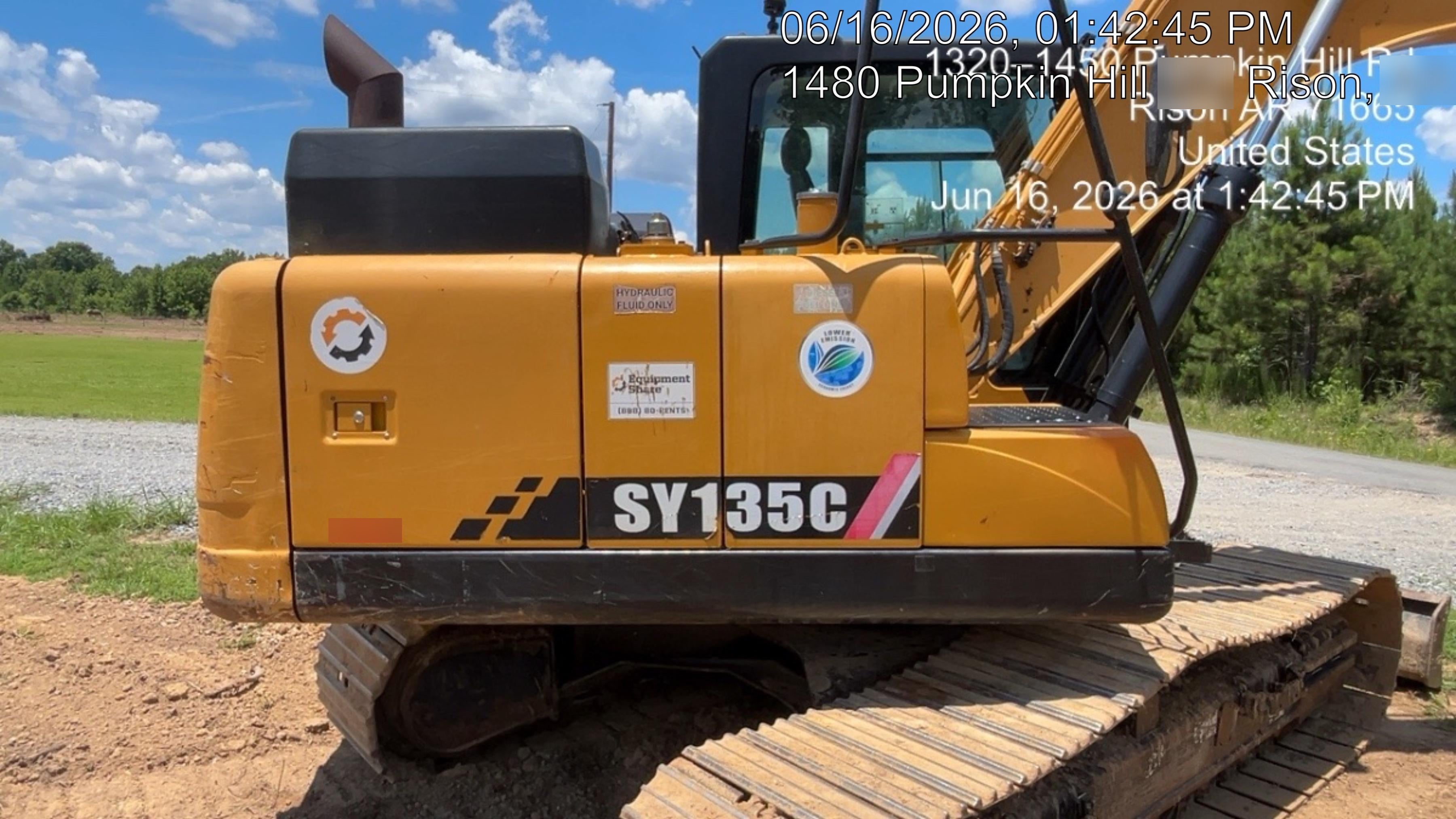 2019 SANY SY135C