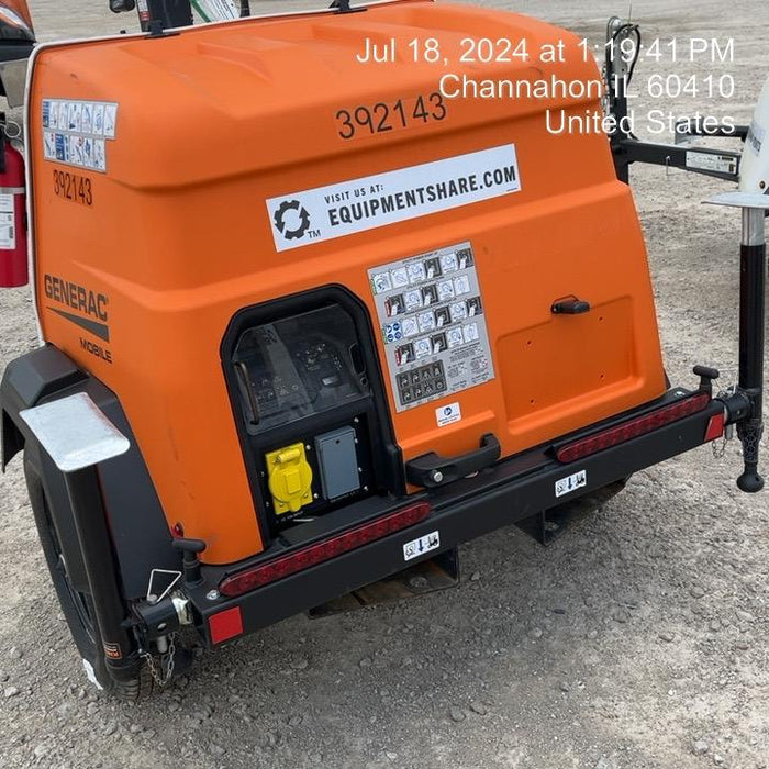 2024 Generac MLT2 Diesel, Flex Switch 120V Input, Powerzone Controller, 
(4) 320W LED Lights, 4kW Generator, 39.9 Gal Fuel Tank, 2" Ball, T3