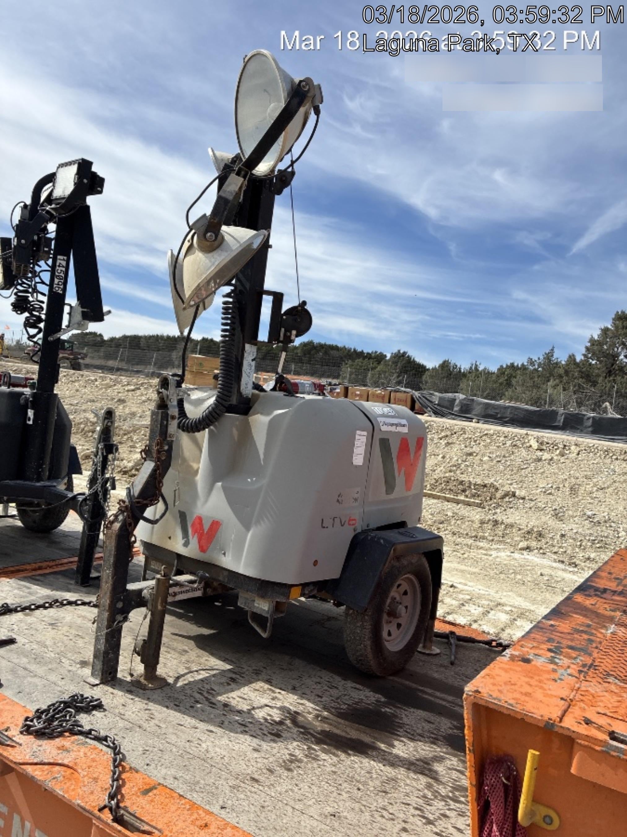 Wacker Neuson LTV6K-MH Wacker Neuson LTV6K Towable Light Tower