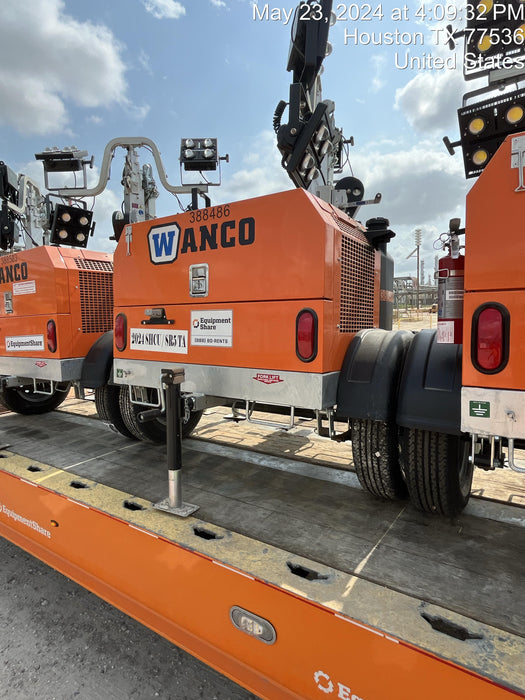 2024 Wanco WLTT-4MM4K Diesel, Deep Sea Controller, Shore Power Plug, Auto Start, (4) 350W LED Floodlights, 4kW Generator, 60 Gal Fuel Tank, 2" Ball, T3