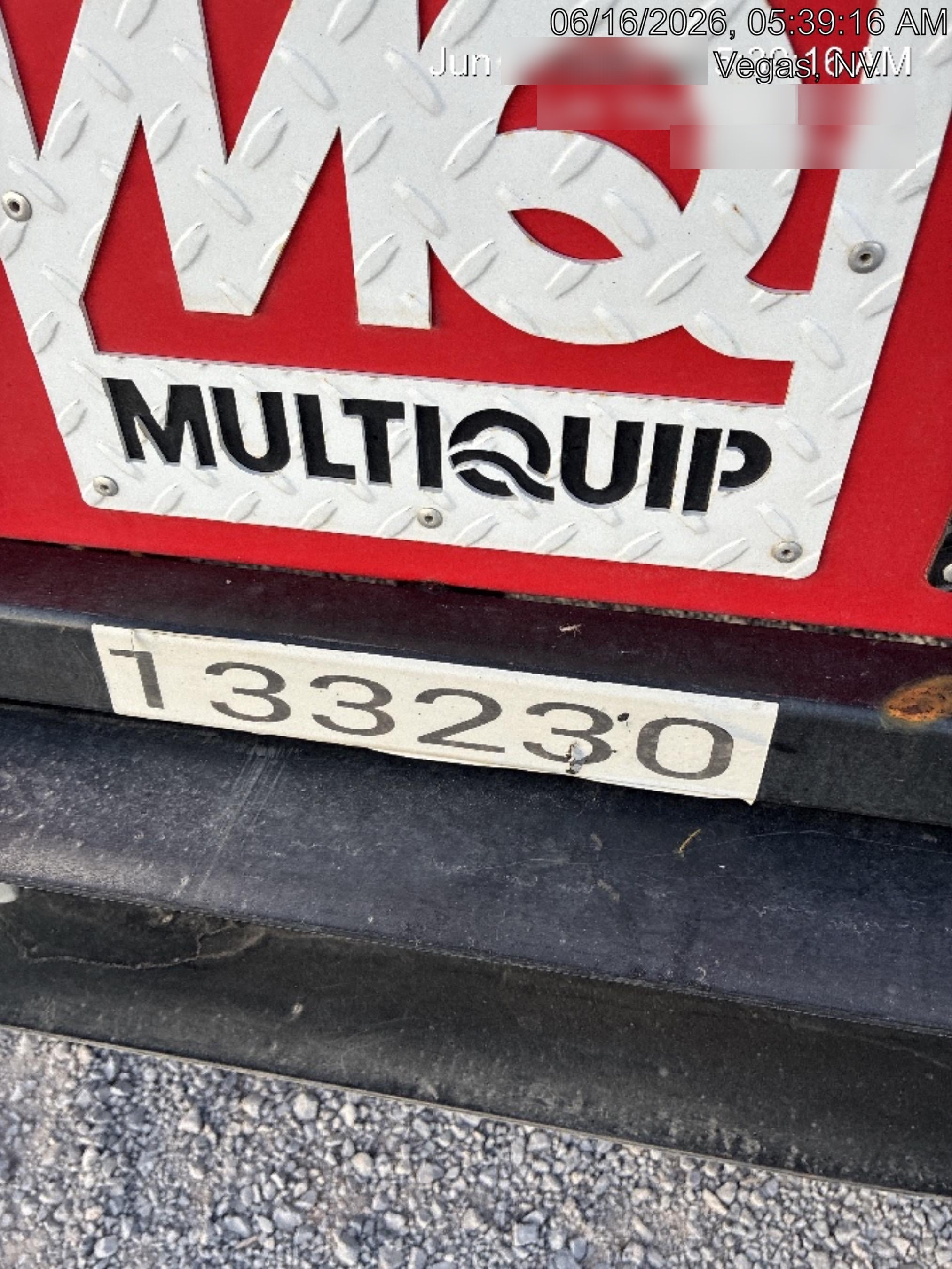 2021 MULTIQUIP WT5C