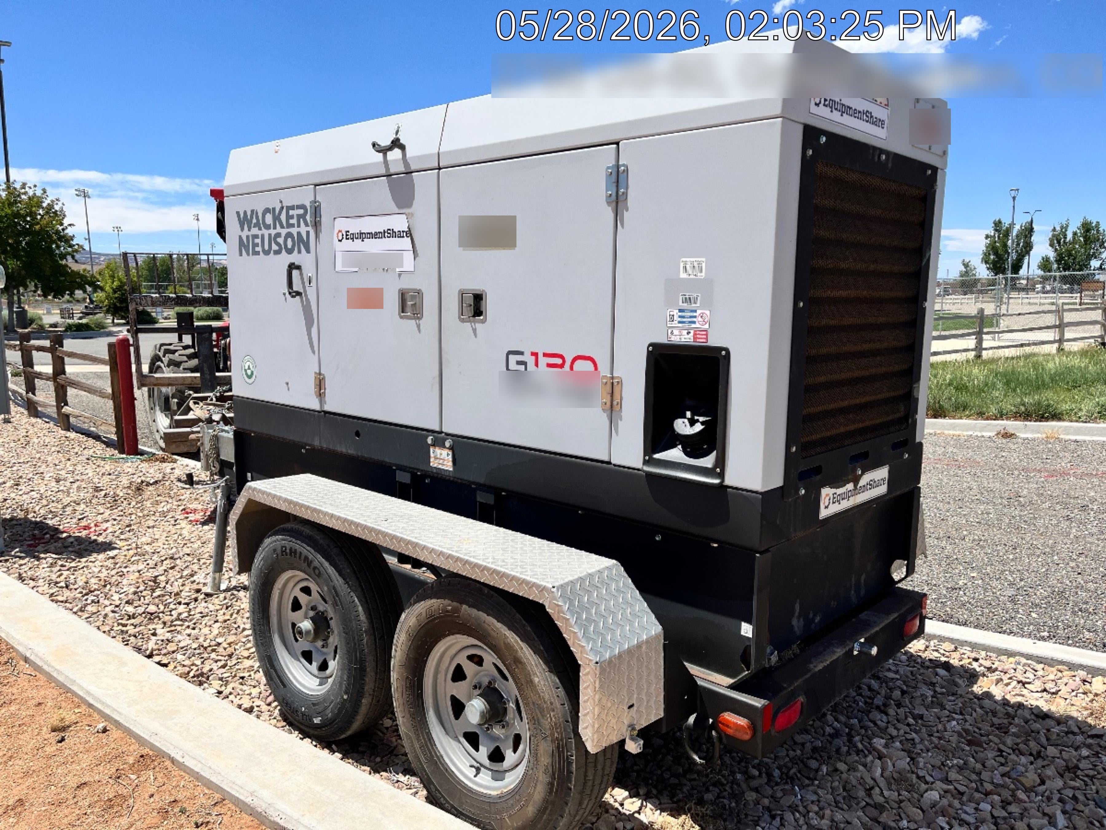 2019 WACKER NEUSON G130