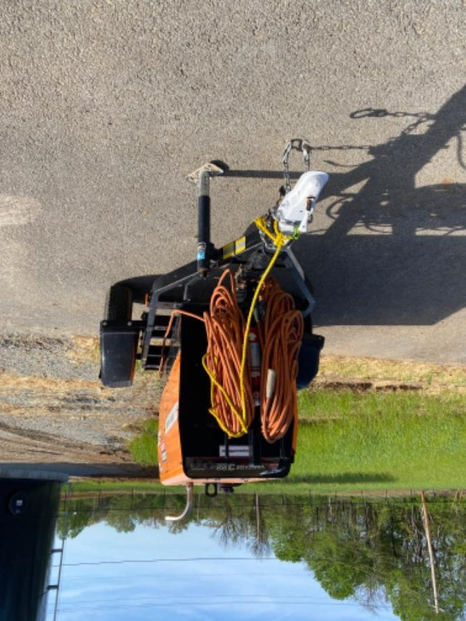 2021 Lincoln Electric Vantage 322 Vantage 322 Ready Pak 3 w/ Decals, ORANGE (includes trailer, cable rack, fender light kit) NO Telematics