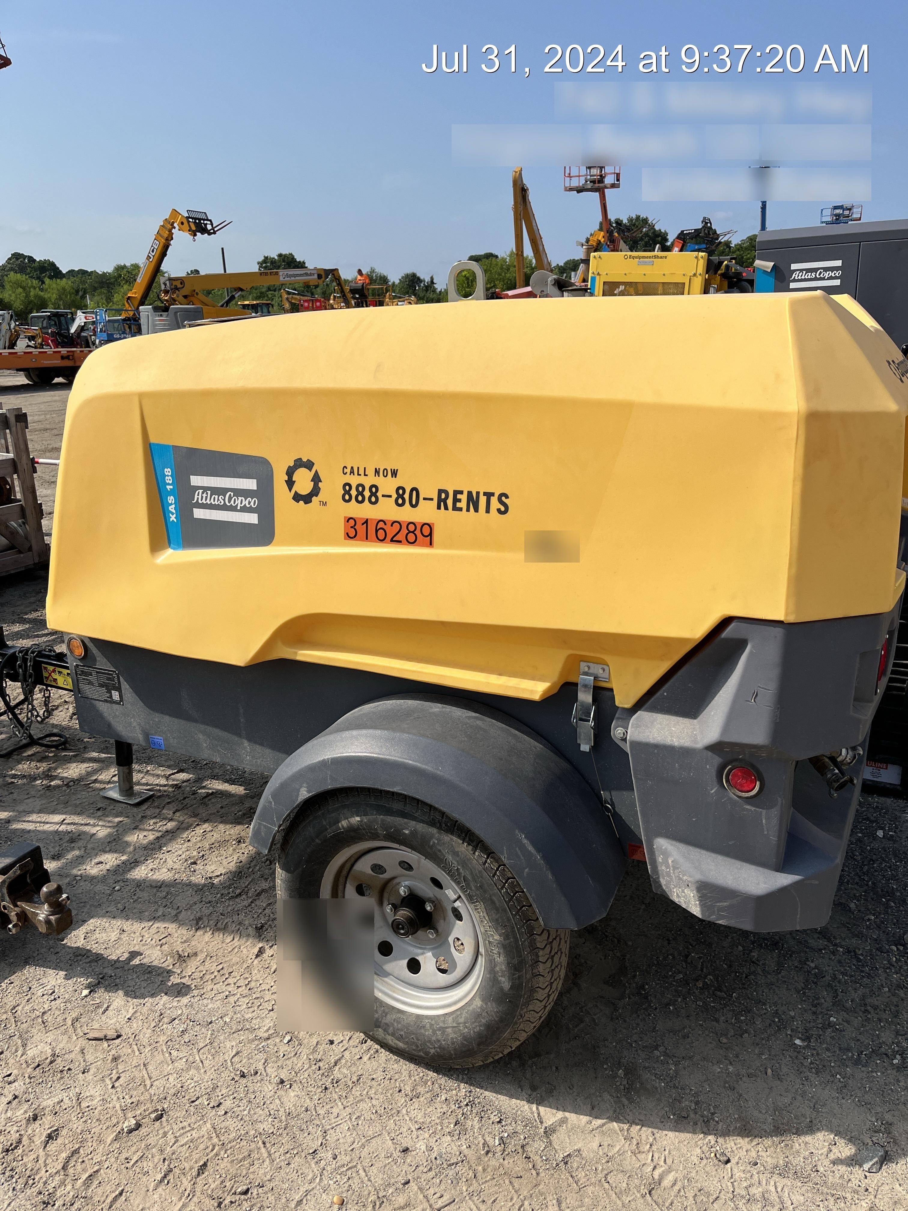 2023 ATLAS COPCO XAS188 CWK