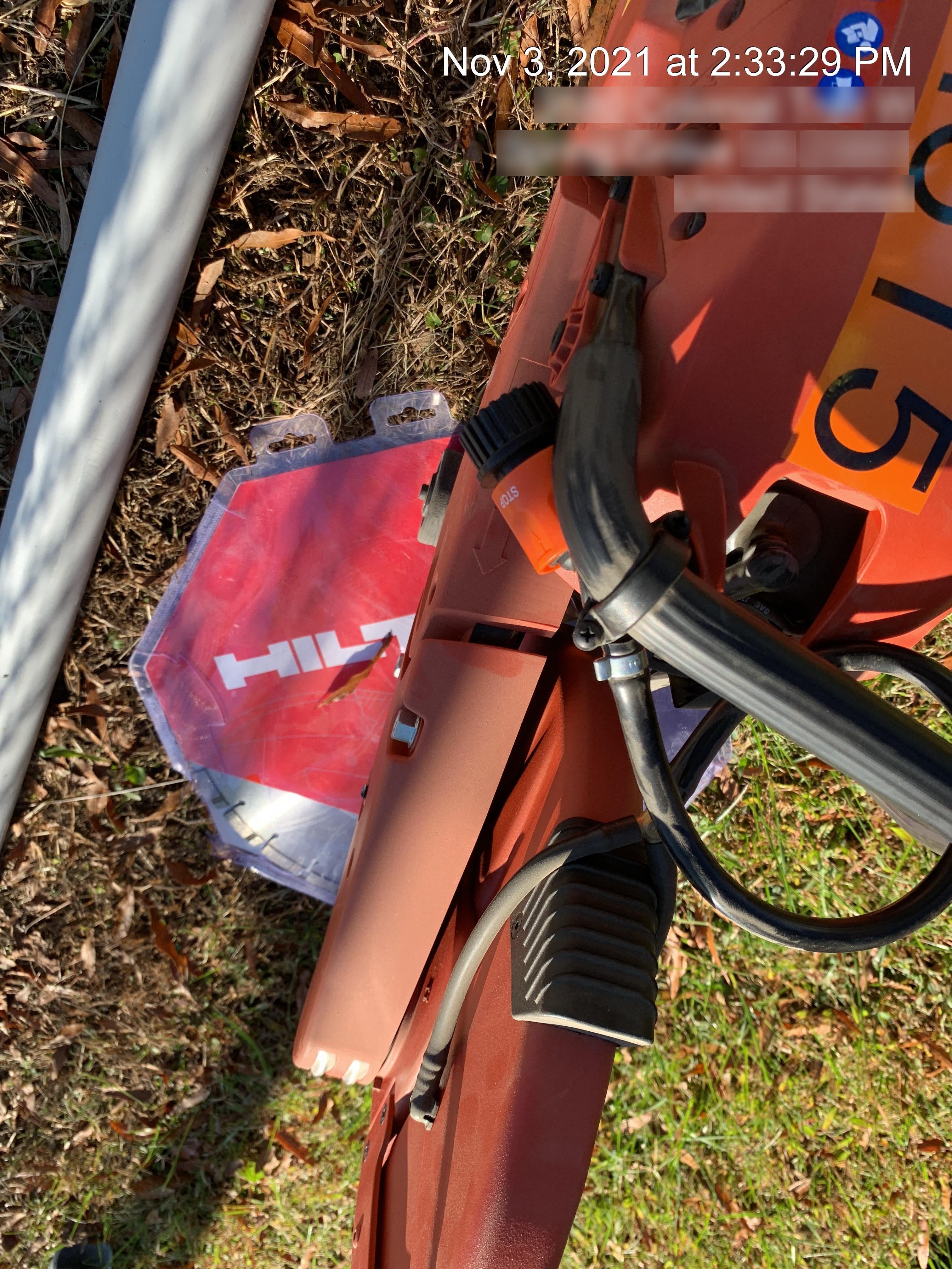 2020 HILTI DSH 900-X 16"