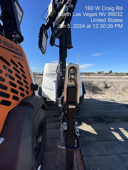 2023 Generac MLT2 Diesel, Flex Switch 120V Input, Powerzone Controller, 
(4) 320W LED Lights, 4kW Generator, 39.9 Gal Fuel Tank, 2" Ball, T3