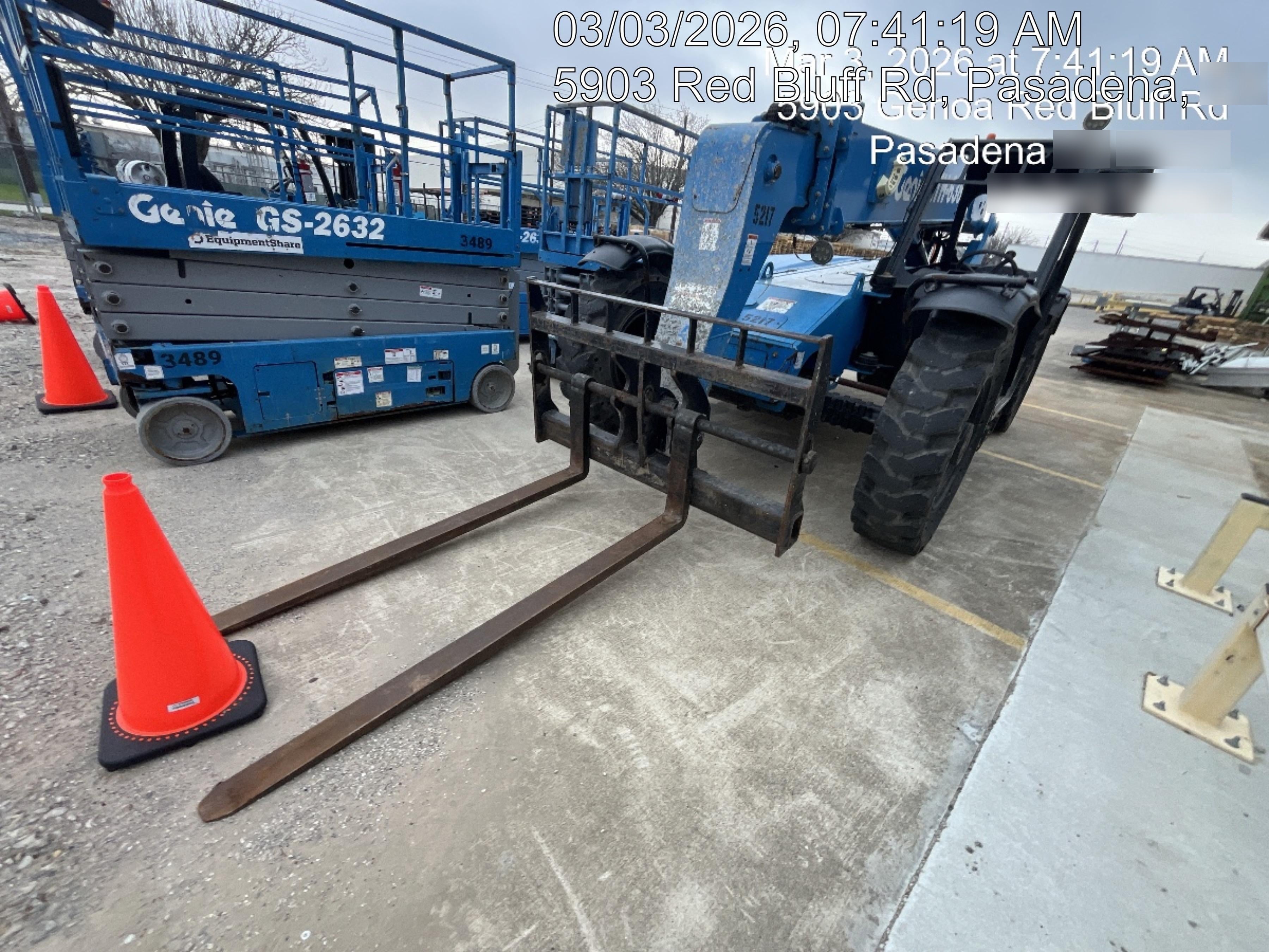 2017 Genie GTH-636 Genie GTH636, Solid RT Tires, T4F, worklights (LED, rear), Open ROPS