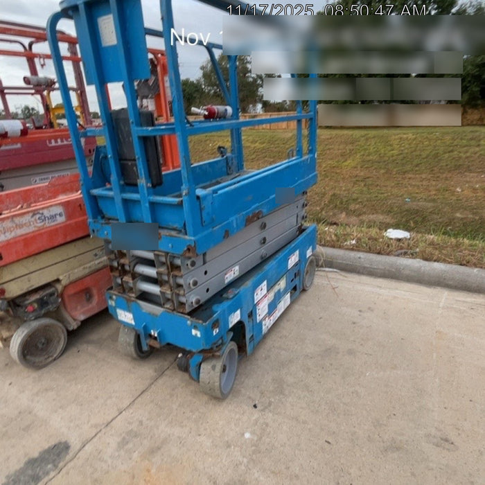 2019 Genie GS-1930 Fixed Rails with Chain Entry