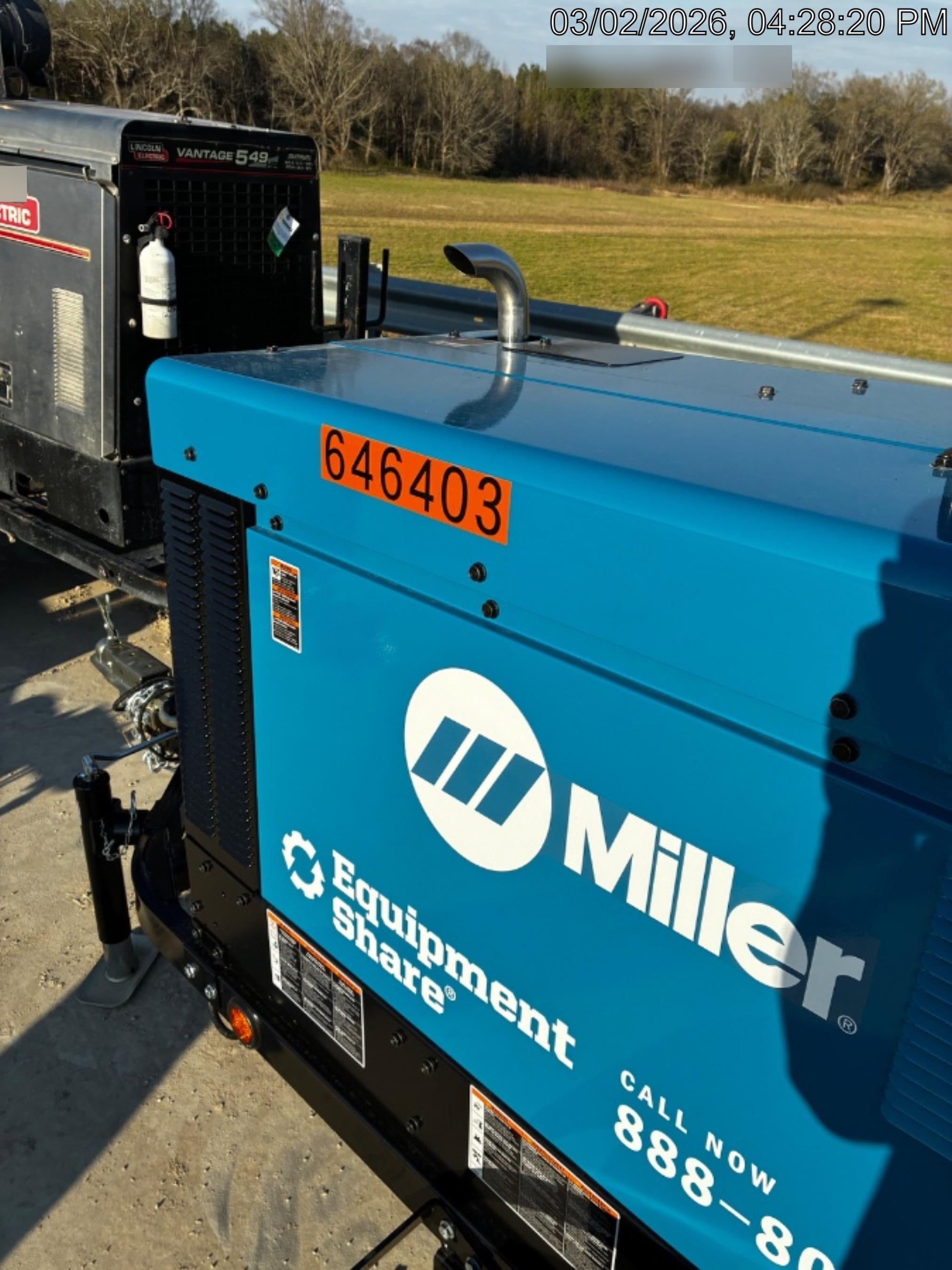 2026 MILLER ELECTRIC BIG BLUE 400