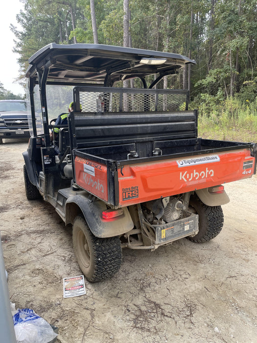2022 Kubota RTV-X1140W-H Plastic Canopy, Windshield Acrylic Clear, LED Strobe Light, Wire Harness Kit, Back up Alarm