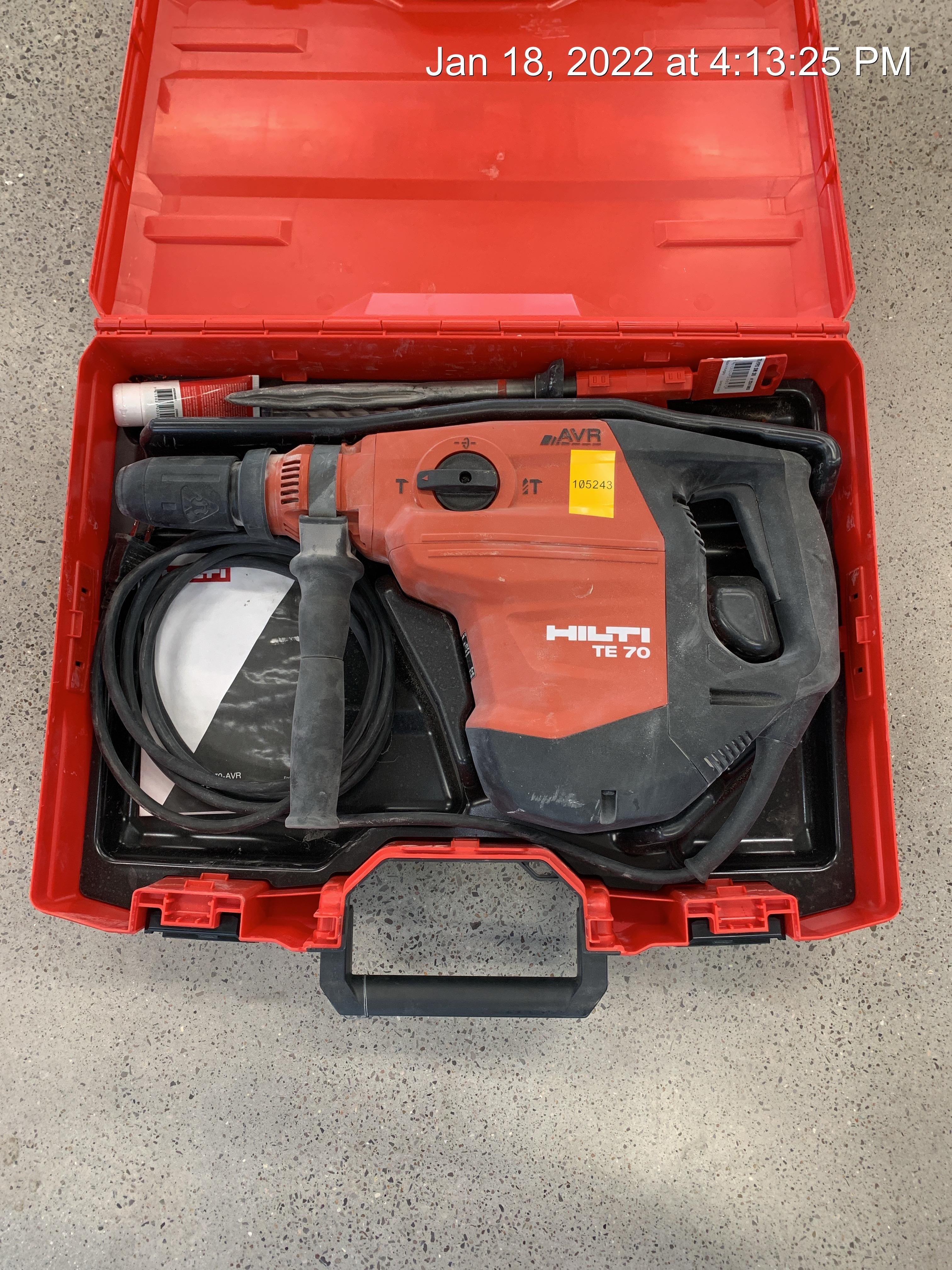 2020 HILTI TE 70-AVR