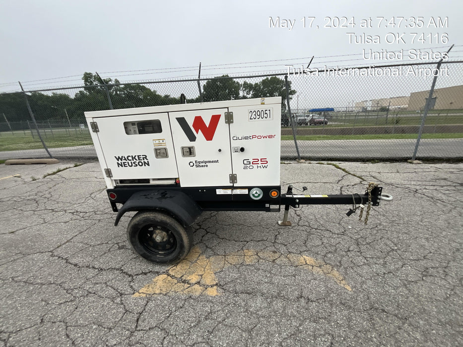 2022 WACKER NEUSON G25