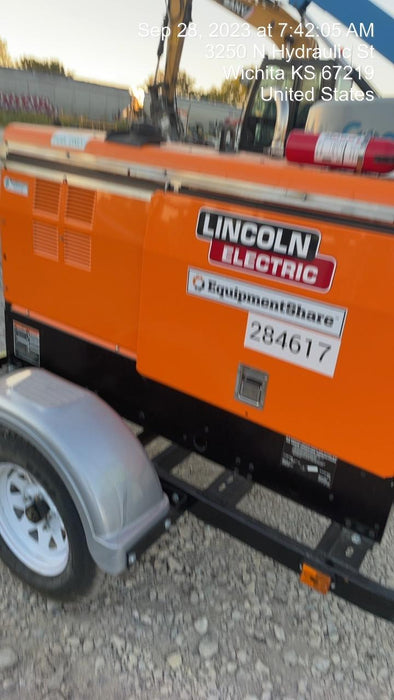 2022 Lincoln Electric LE400 Kubota V1505, Trlr, Cable Rack, Light Kit, ES Decals, T3