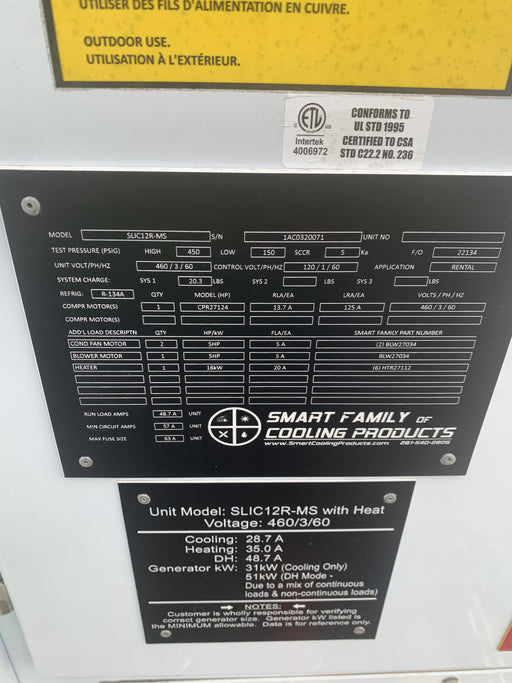 2020 SMARTECH SLIC12R-MSH