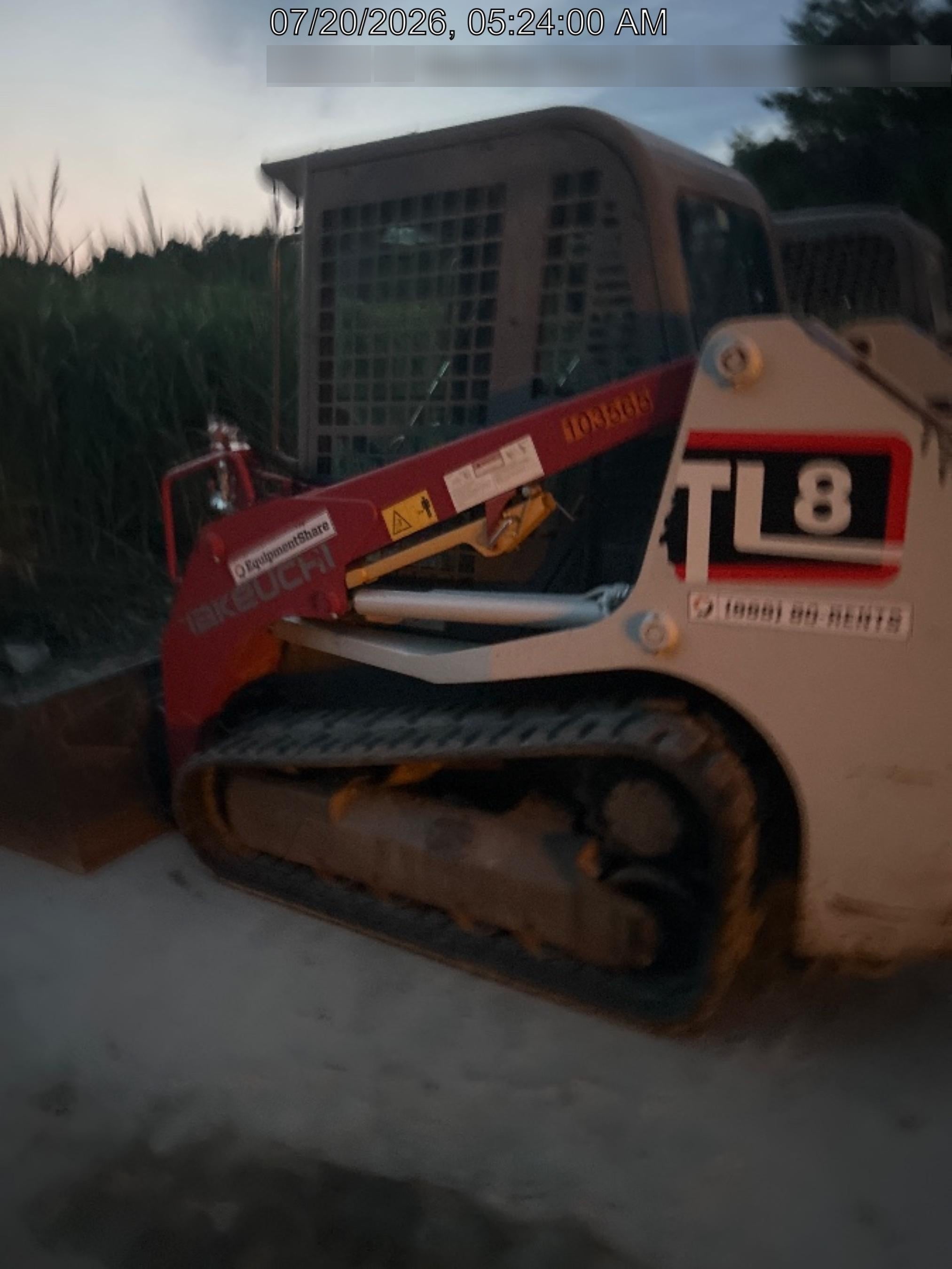 2020 TAKEUCHI TL8