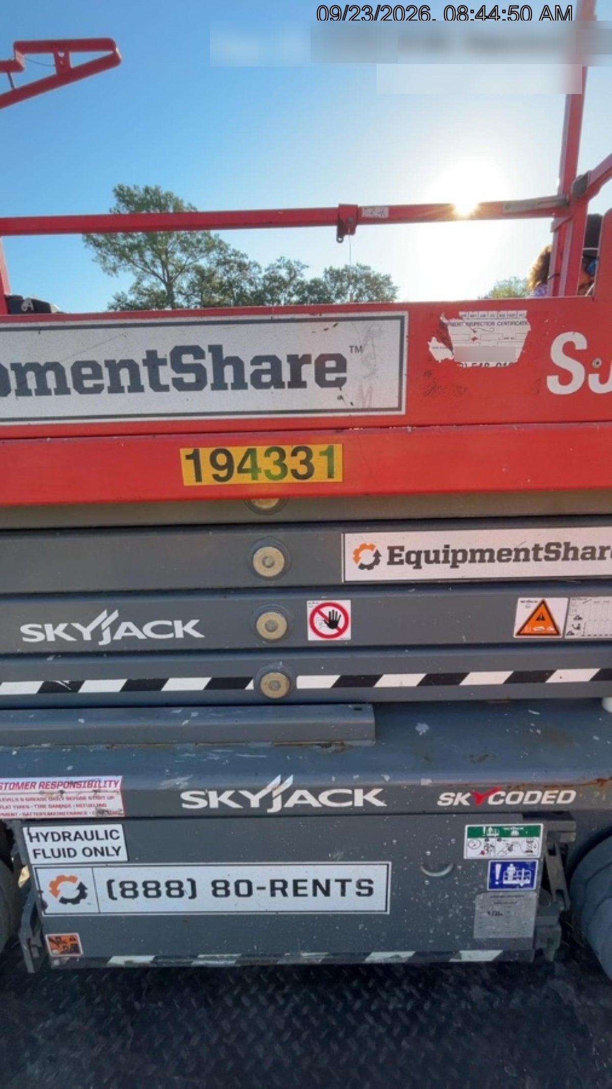 2021 SKYJACK SJ3219