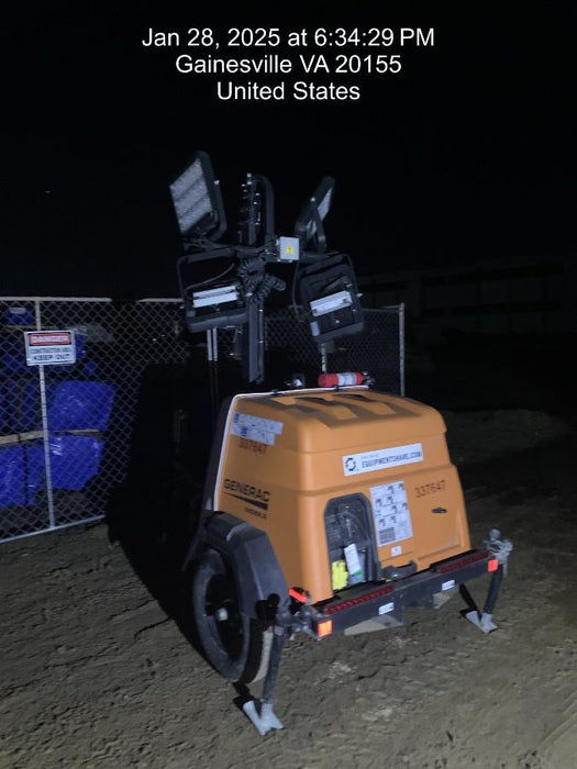 2023 Generac MLT2 Diesel, Flex Switch 120V Input, Powerzone Controller, (4) 320W LED Lights, 4kW Generator, 39.9 Gal Fuel Tank, 2" Ball, T3