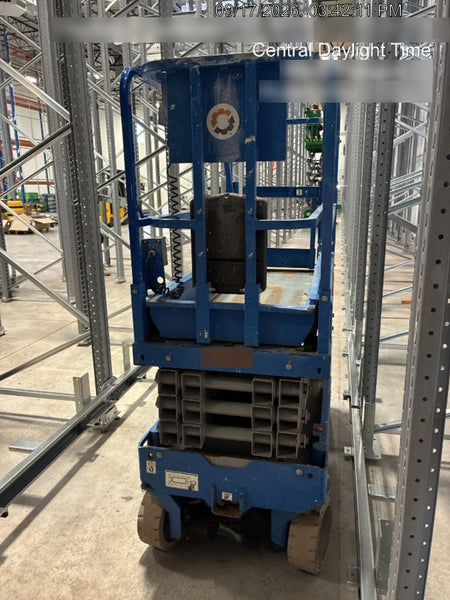2020 Genie GS-1930 Solid Non Marking Tires, Beacon, Folding rails with half height swing gate