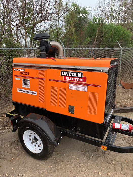 2021 Lincoln Electric Vantage 549X VANTAGE 549X READY-PAK 3 (EQUIPMENTSHARE)