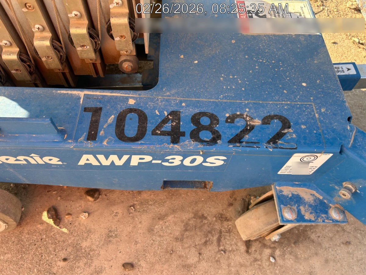 2020 GENIE AWP-30S