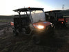 2021 Kubota RTV-X1140W-H Plastic Canopy, Windshield Acrylic Clear, LED Strobe Light, Wire Harness Kit, Back up Alarm
