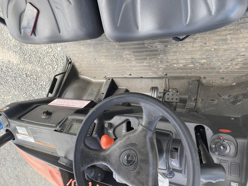 2022 Kubota RTV-X1140W-H Plastic Canopy, Windshield Acrylic Clear, LED Strobe Light, Wire Harness Kit, Back up Alarm