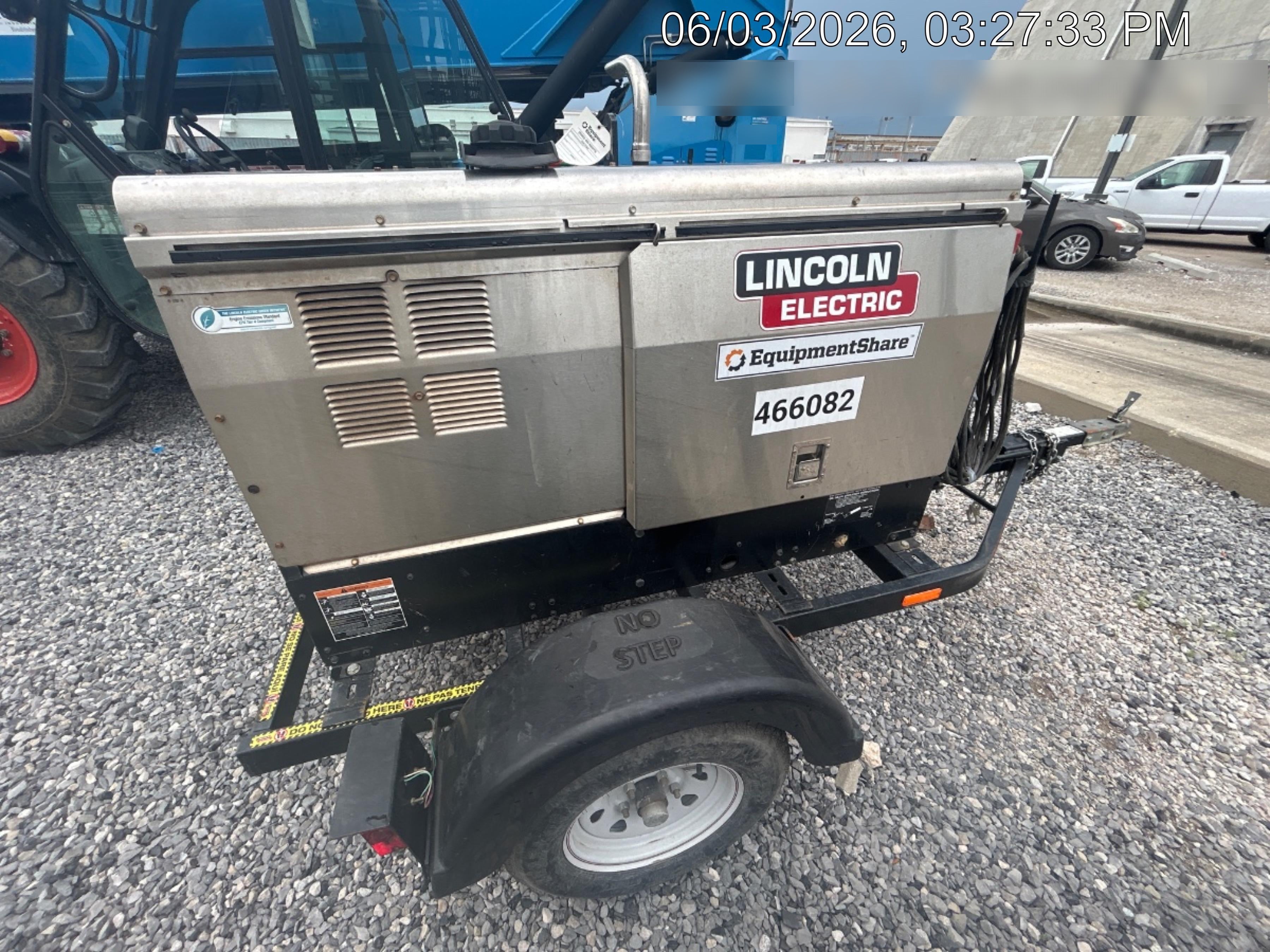 2024 Lincoln Electric LE400 Kubota V1505, Trlr, Cable Rack, Light Kit, ES Decals, T3