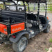 2020 Kubota RTV-X1140W-H Plastic Canopy, Windshield Acrylic Clear, LED Strobe Light, Wire Harness Kit, Back up Alarm