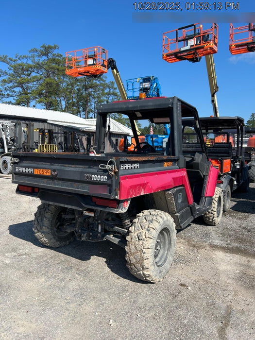 2021 Yanmar YU1000 Canopy, Steel Wheel, Poly WindShield, Beacon, Backup Alarm