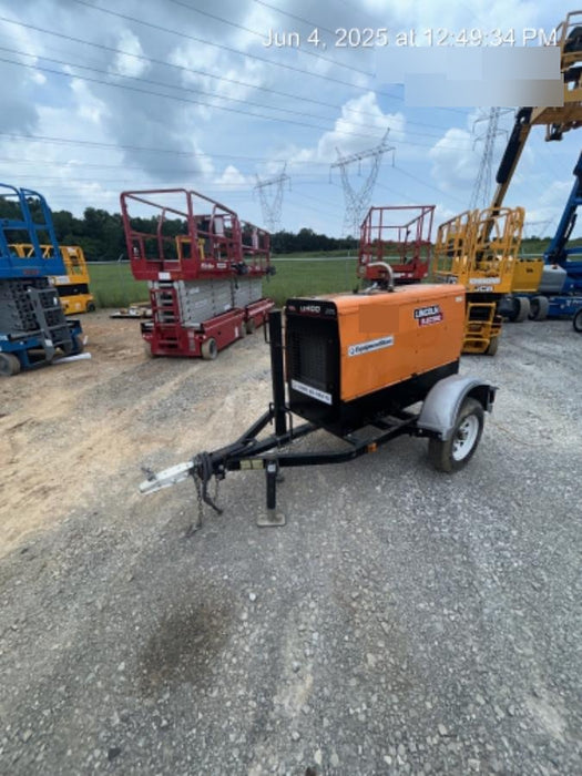 2022 Lincoln Electric LE400 Kubota V1505, Trlr, Cable Rack, Light Kit, ES Decals, T3