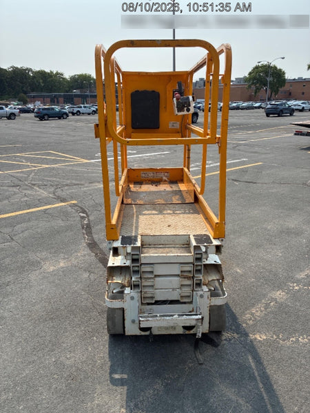 Custom Equipment HB-1430 <ul>
 <li>Hy-Brid Scissor Lift</li>
  <li>Platform capacity up to 670 lbs.</li>
  <li>Working height up to 20 ft</li>
  <li>Weighs under 1,700 lbs.</li>
  <li>Non-marking wheels </li>
</ul>