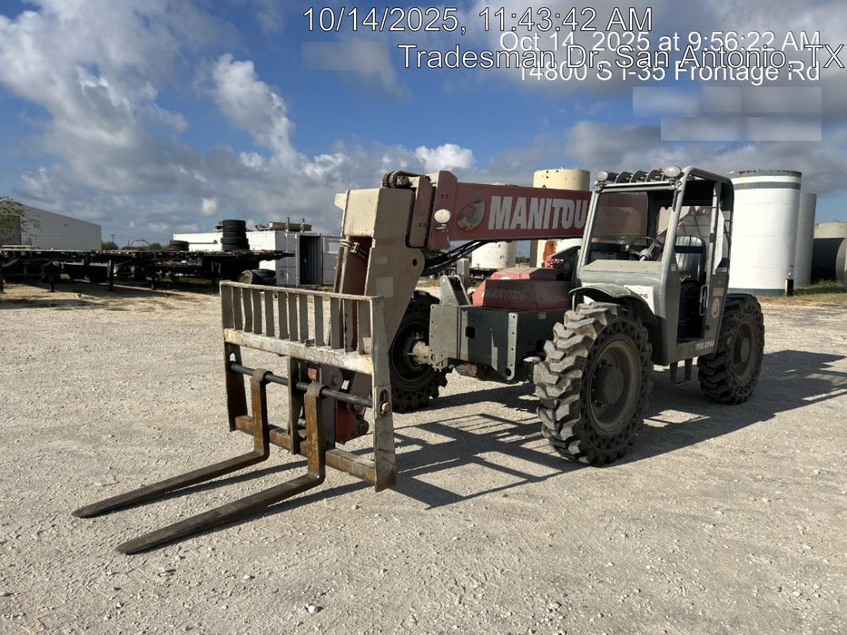 2018 Manitou MTA8044 MTA8044 - 74 HP T4, Canopy, Worklights/Strobe, Beacon, 66" Carriage, 48" Forks, Solid Tires, Lift Hook, Aux Hydraulics