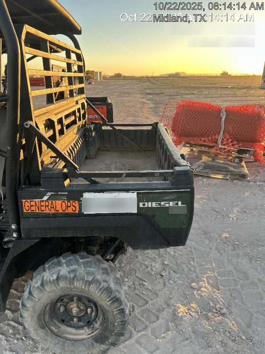 2019 Kawasaki Mule PRO-DXT Standard Options, Backup Alarm, Beacon, Plastic Hard Top, Poly Windshield, Horn Kit