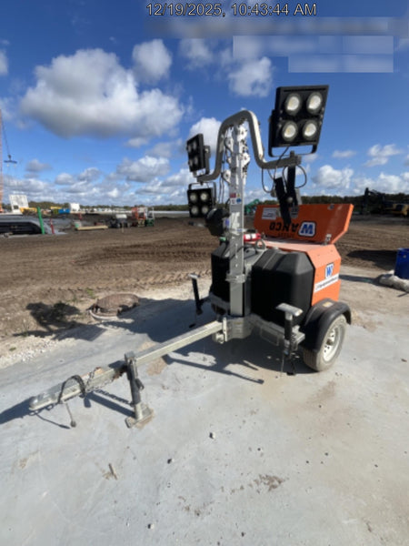 2023 Wanco WLTT-4MM4K Diesel, Deep Sea Controller, Shore Power Plug, Auto Start, (4) 350W LED Floodlights, 4kW Generator, 60 Gal Fuel Tank, 2" Ball, T3