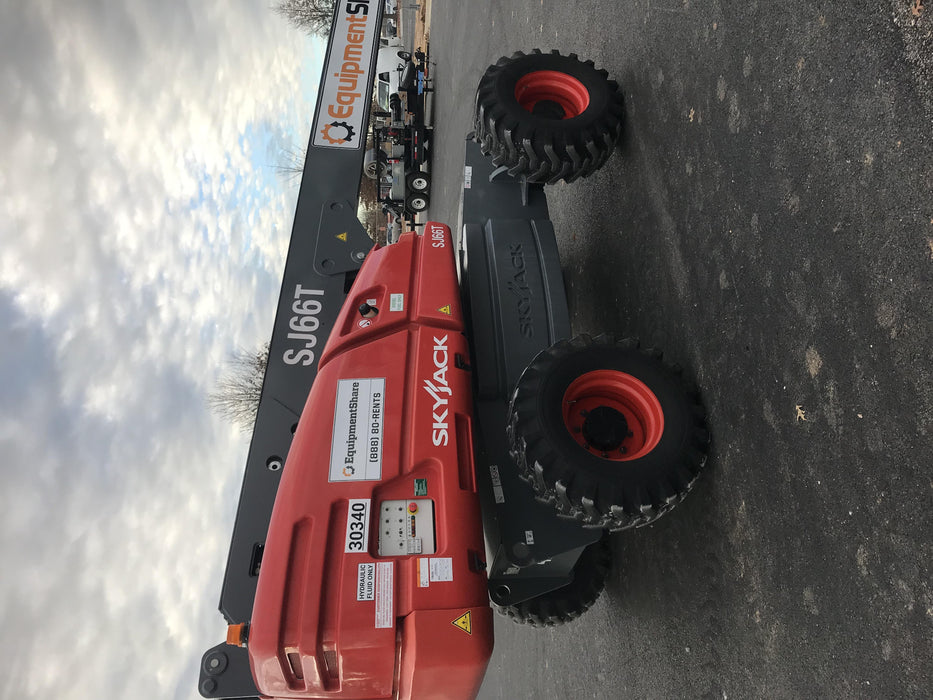 2019 Skyjack SJ66T Diesel, Foam Filled Tires, Welder Ready Package, Beacon