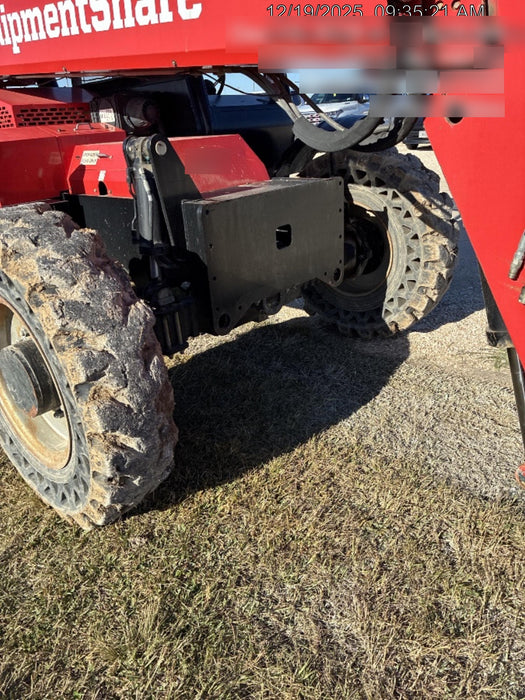2019 Manitou MTA8044 74hp T4F, Open ROPS, Cab and Boom LED work lights, Auxiliary Hydraulics, Solid Tires, Amber strobe, Lift Hook 66" Carriage, 60" Forks