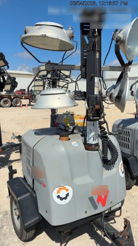 2019 Wacker Neuson LTV6L-MH Wacker Neuson LTV6L Mobile Light Tower w/Fuel Level Sensor Installed
